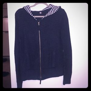 Margaret O’Leary cotton zip up hoodie